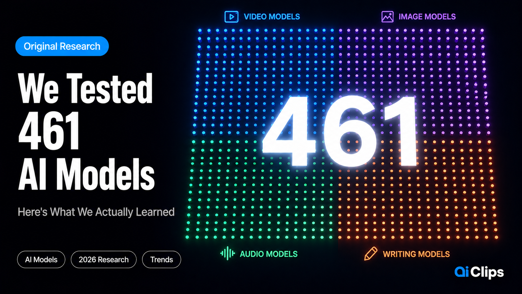 We Tested 461 AI Models So You Don’t Have To: Here’s What We Learned