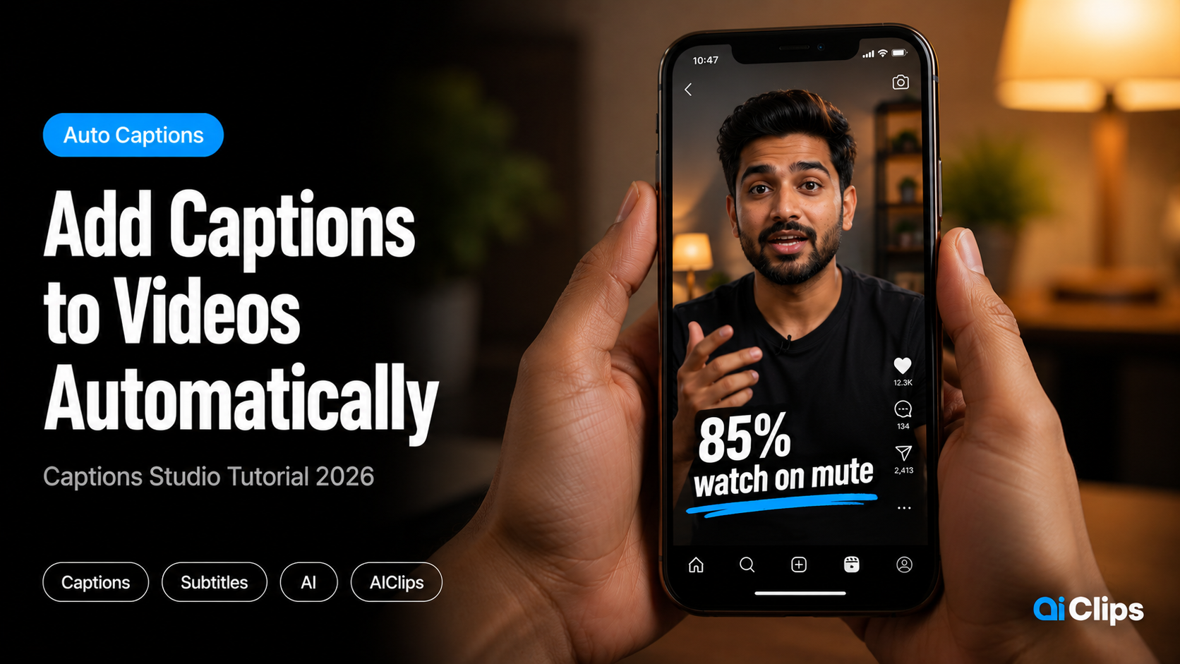 How to Add Captions to Your Videos Automatically (Captions Studio Tutorial)