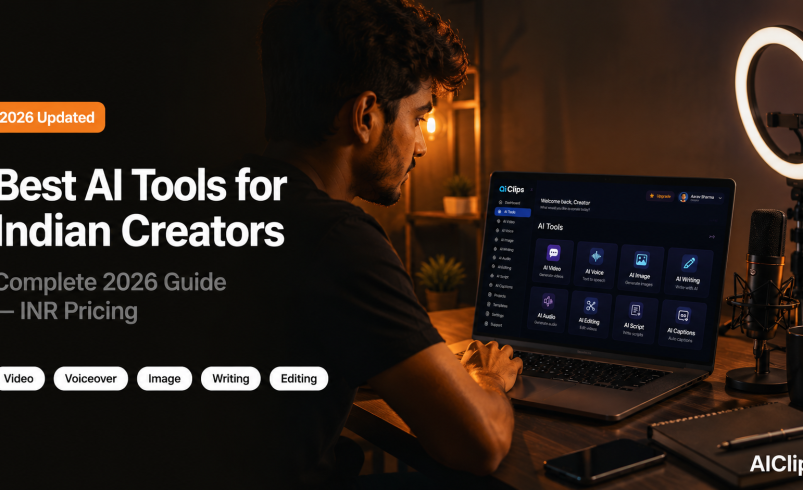Best AI Tools for Indian Content Creators in 2026 (Complete Guide)