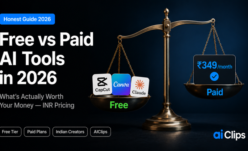 Free vs Paid AI Tools in 2026: What’s Actually Worth Your Money