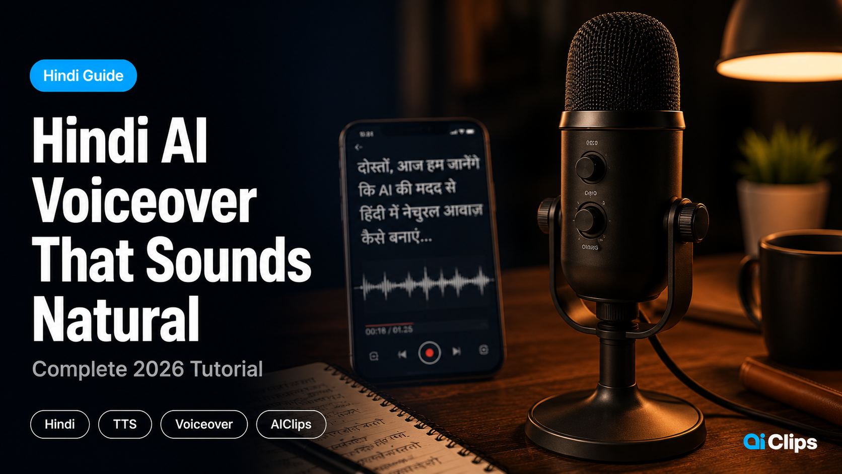 How to Generate Hindi Voiceovers That Don’t Sound Robotic (2026 Guide)