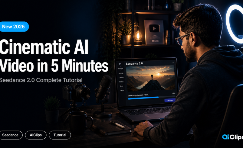 How to Make a Cinematic AI Video in Under 5 Minutes (Seedance 2.0 Tutorial)