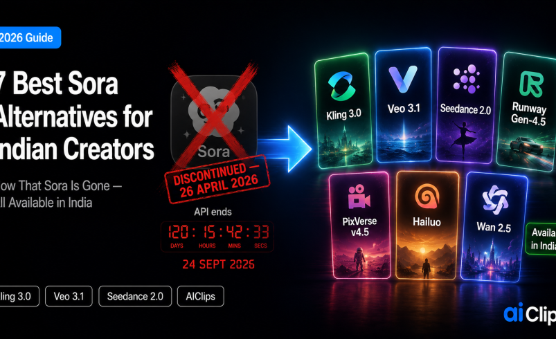 The 7 Best Sora Alternatives for Indian Creators in 2026 (Now That Sora Is Gone)