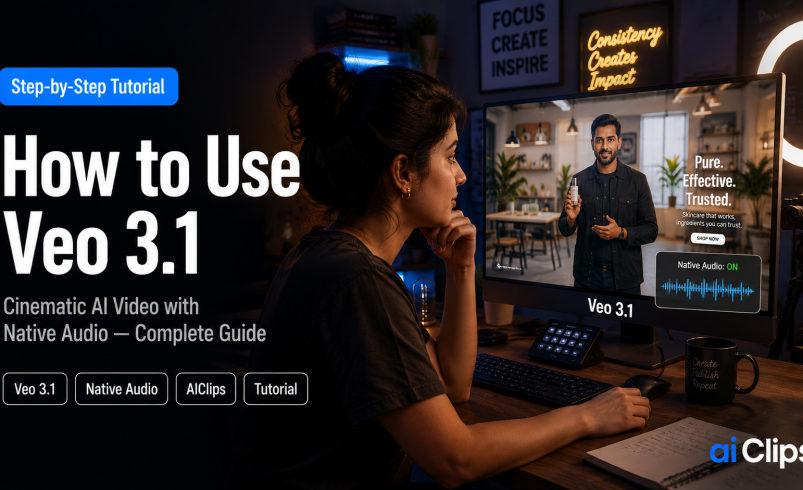 How to Use Veo 3.1: A Step-by-Step Guide to Cinematic AI Video with Audio