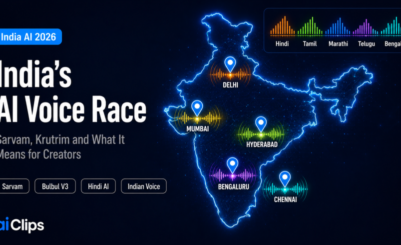 India’s AI Voice Race: Sarvam, Krutrim, and What It Means for Creators