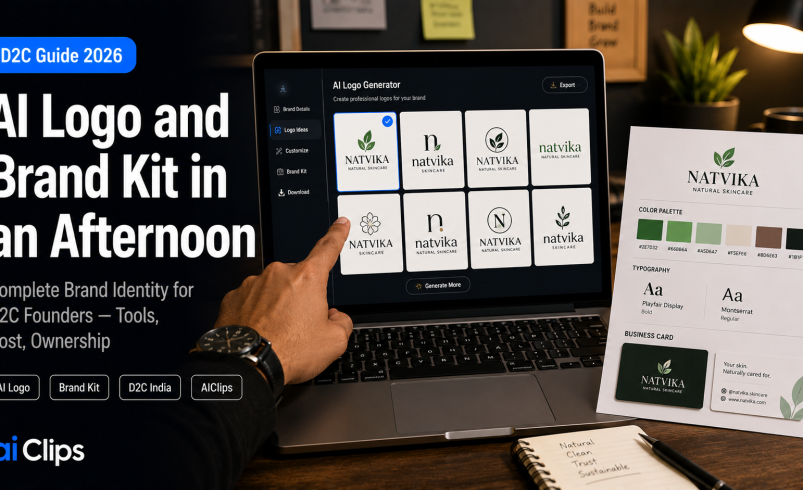 AI Logo & Brand Kit: How D2C Founders Build an Identity in an Afternoon