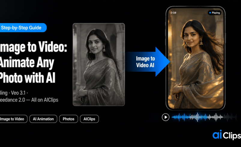 Image to Video: How to Animate Any Photo with AI (Step-by-Step)
