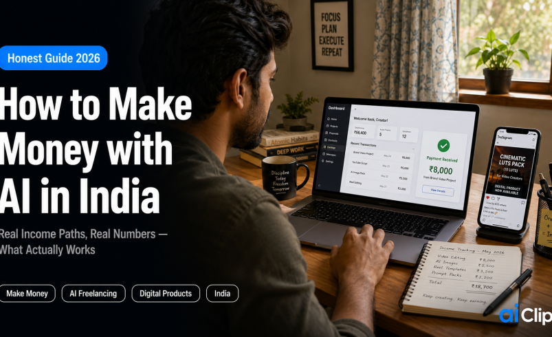 How to Make Money with AI as a Creator in India (2026 Honest Guide)
