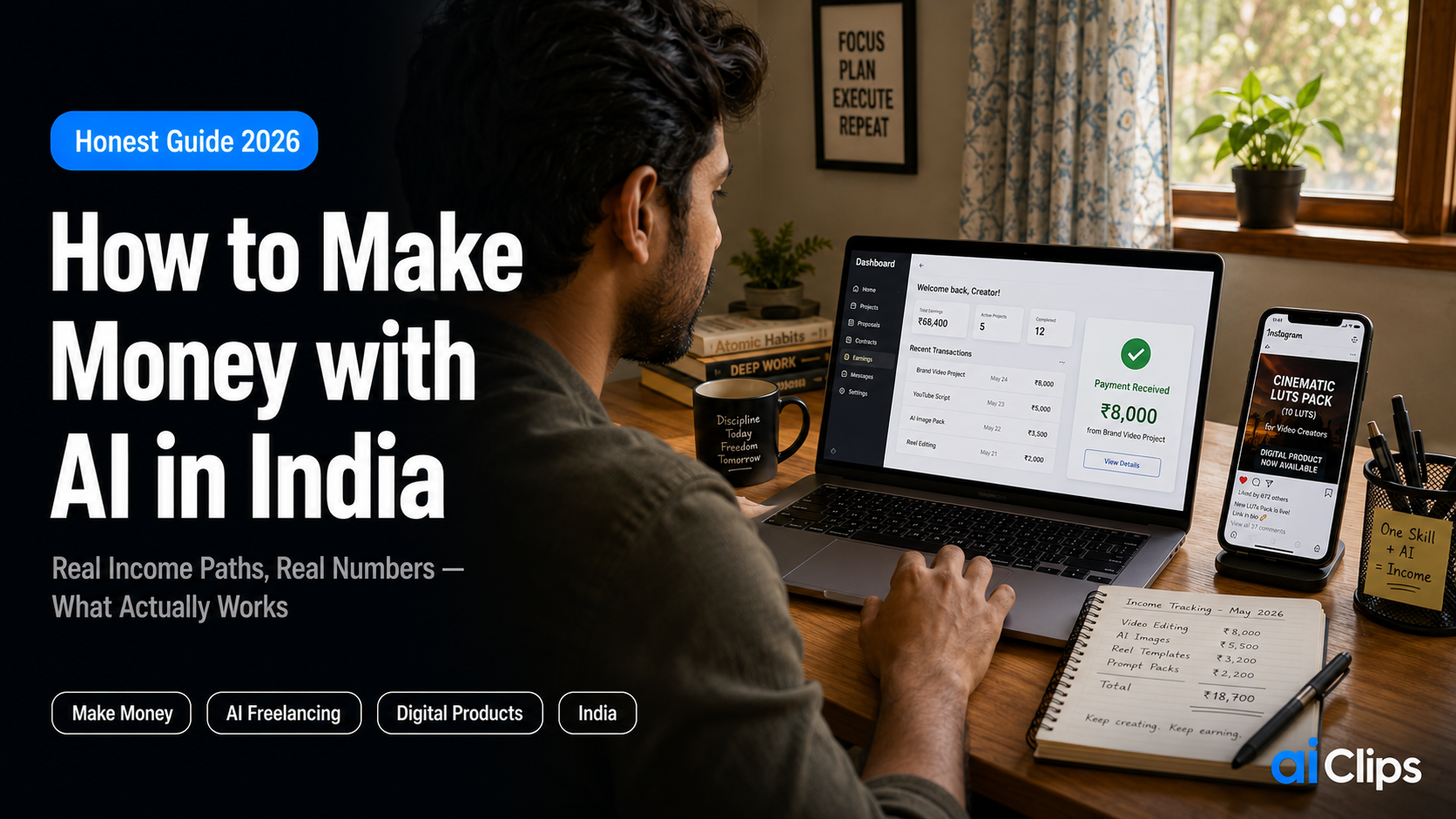 How to Make Money with AI as a Creator in India (2026 Honest Guide)