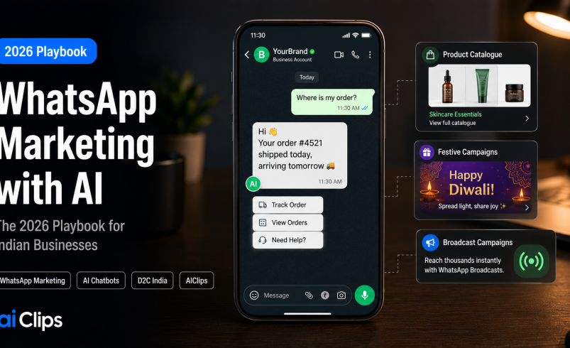 WhatsApp Marketing with AI: The 2026 Playbook for Indian Businesses