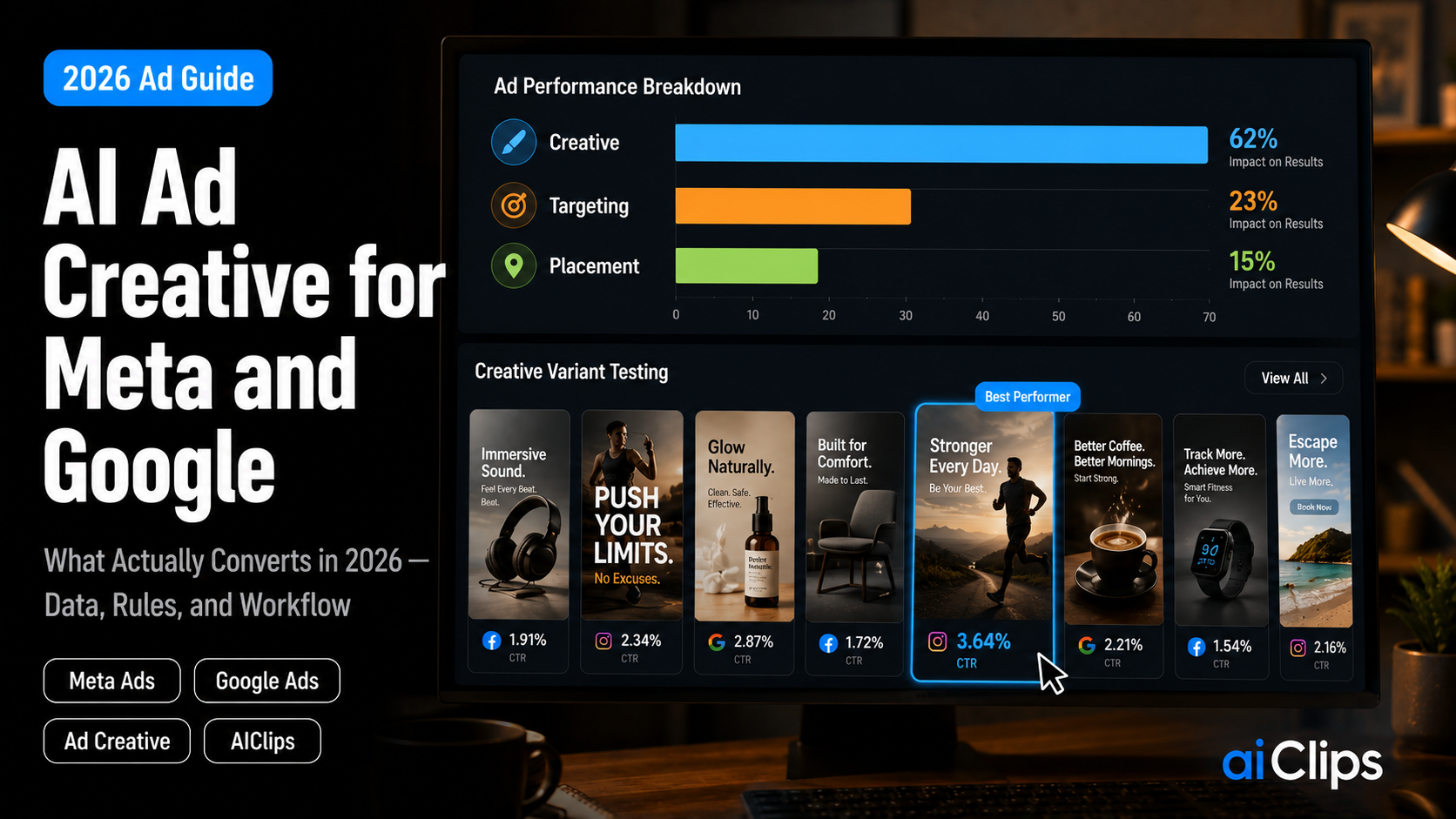 AI Ad Creative for Meta & Google Ads: What Actually Converts in 2026