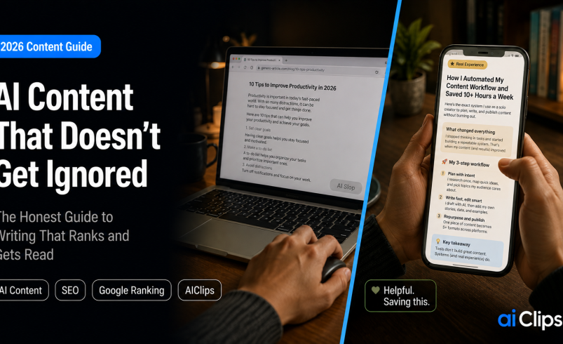 The Honest Guide to AI Content That Doesn’t Get Ignored (2026)