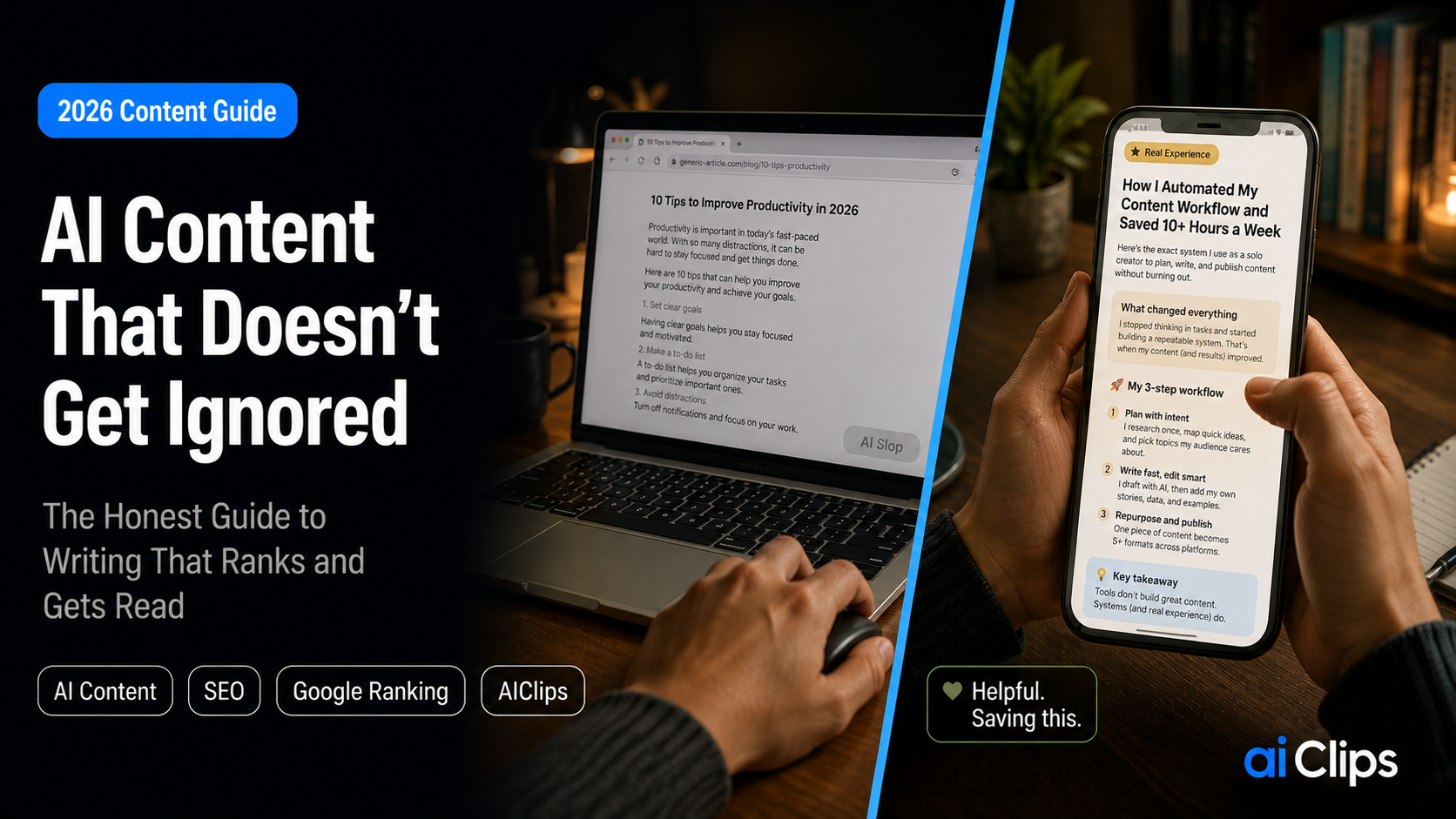 The Honest Guide to AI Content That Doesn’t Get Ignored (2026)
