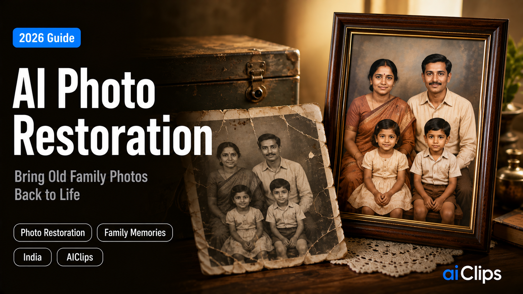 AI Photo Restoration: Bring Old Family Photos Back to Life (2026)