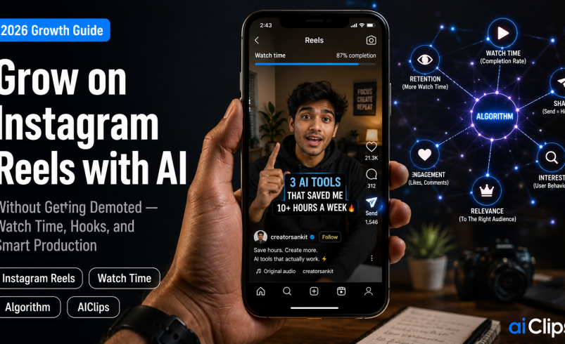 How to Grow on Instagram Reels with AI in 2026 (Without Getting Demoted)